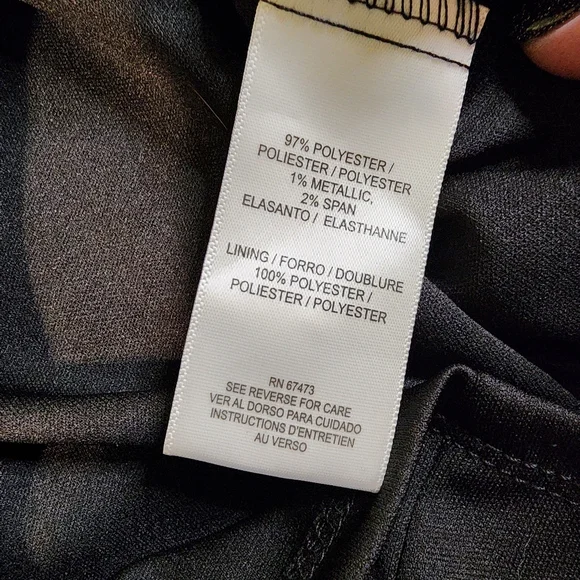 Taylor Black and Brown Floral Midi Dress, NWT, Size 2 - Picture 6 of 9